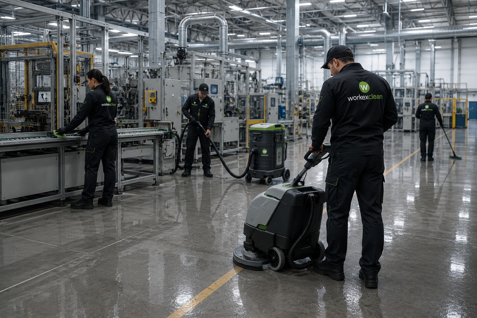 Fabrika & Üretim Alanı Temizliği